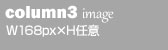 コラム3サイズ(W168px×H任意)