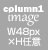 コラム1サイズ(W48px×H任意)