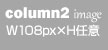 コラム2サイズ(W108px×H任意)